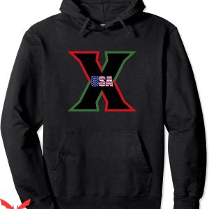 Malcolm X Hoodie Red Green And Black X History Month Hoodie