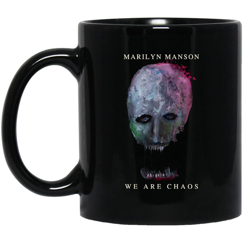 Marilyn Manson We Are Chaos Mug Marilyn Manson We Are Chaos Mug
