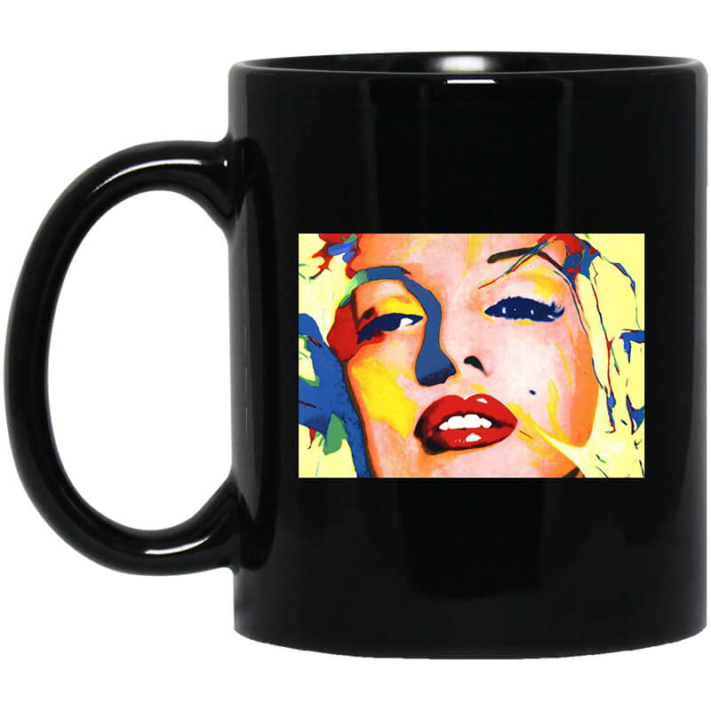 Marilyn Monroe Pop Art Print Mug Marilyn Monroe Pop Art Print Mug