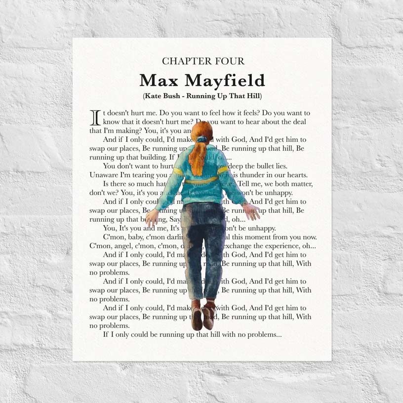 Max Mayfield Watercolor Print Best Poster Max Mayfield Watercolor Print Best Poster