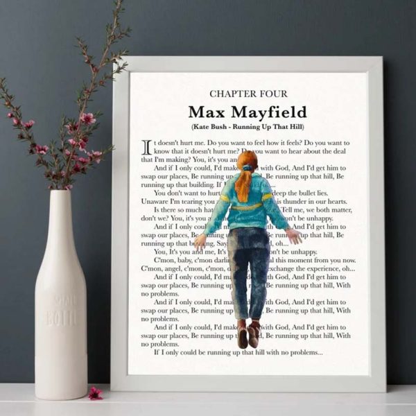 Max Mayfield Watercolor Print Best Poster