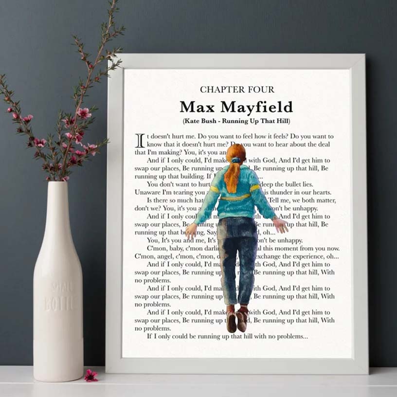 Max Mayfield Watercolor Print Best Poster Max Mayfield Watercolor Print Best Poster