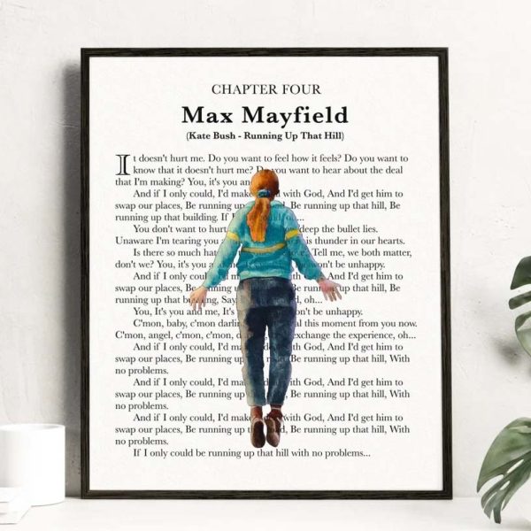 Max Mayfield Watercolor Print Best Poster