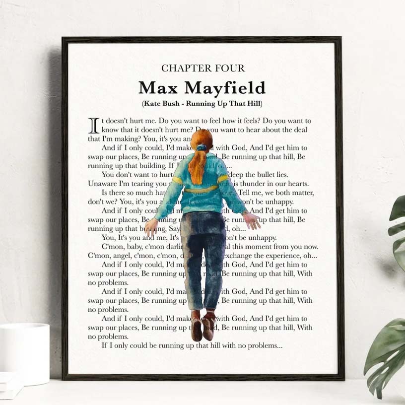 Max Mayfield Watercolor Print Best Poster Max Mayfield Watercolor Print Best Poster