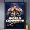Max Verstappen Champion 2022 Red Bull Racing F1 Best Poster