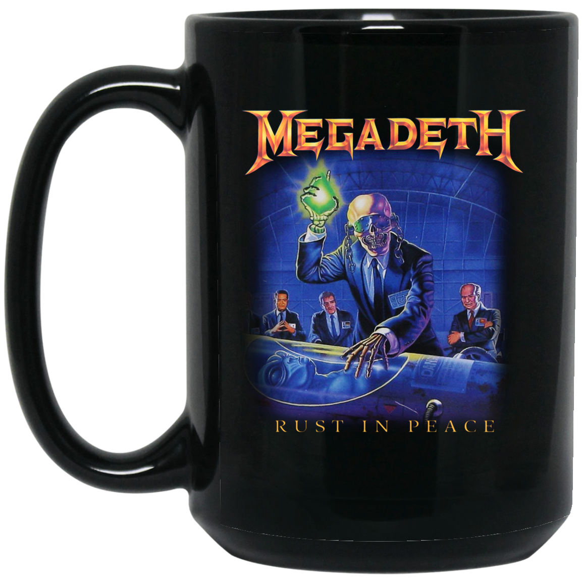 Megadeth Rust In Peace Mug Megadeth Rust In Peace Mug