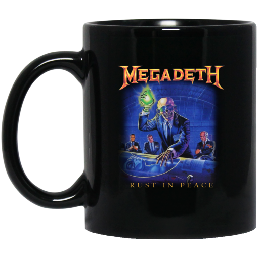Megadeth Rust In Peace Mug Megadeth Rust In Peace Mug