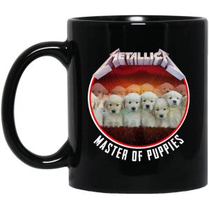 Metallica Master Of Puppies Mug