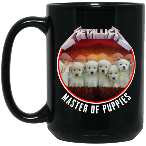 Metallica Master Of Puppies Mug