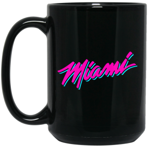 Miami Heat Vice Black Mug