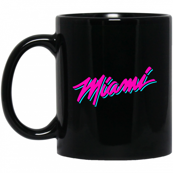 Miami Heat Vice Black Mug Miami Heat Vice Black Mug