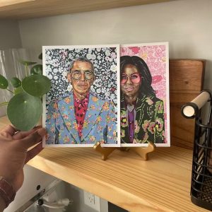 Michelle – Michelle Obama – Acrylic Painting Poster