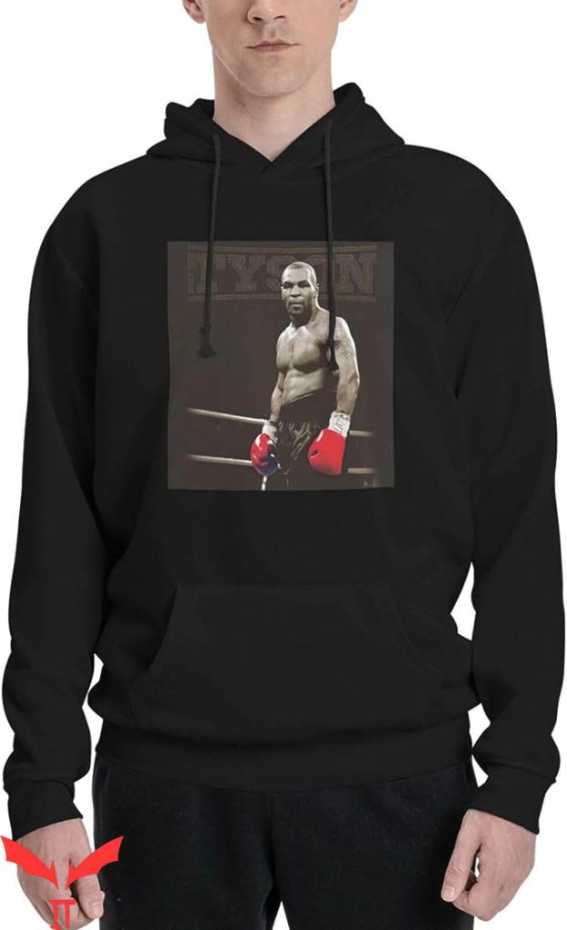Mike Tyson Hoodie Vintage Mike Tyson Iron Hoodie