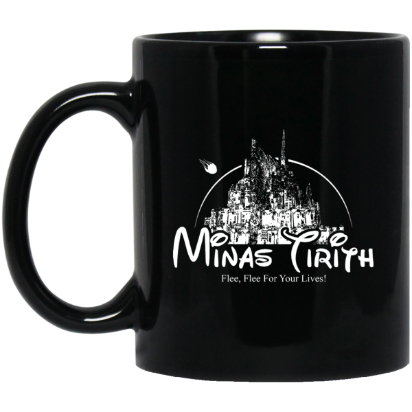 Minas Tirith Flee Flee For Your Lives 11 15 oz Mug