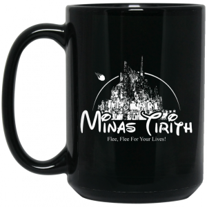 Minas Tirith Flee Flee For Your Lives 11 15 oz Mug 4