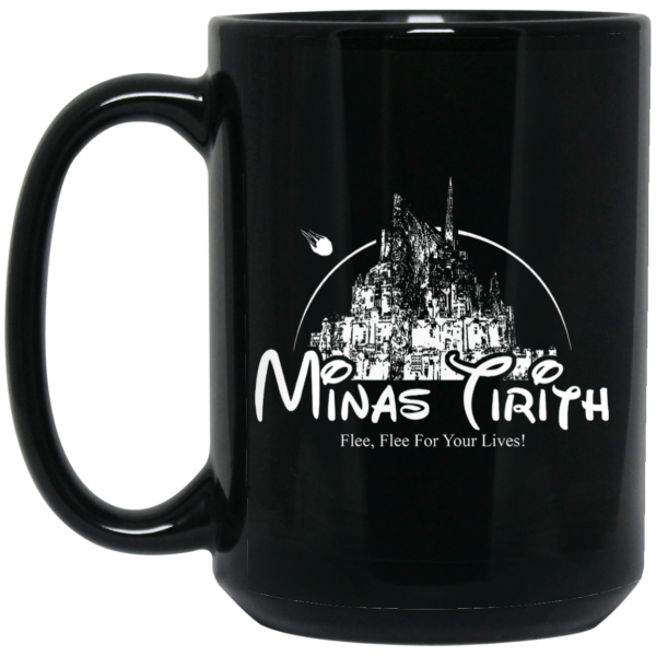 Minas Tirith Flee Flee For Your Lives Mug