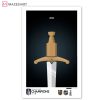Minimalist Stanley Cup 2023 Vegas Golden Knights Fine Poster