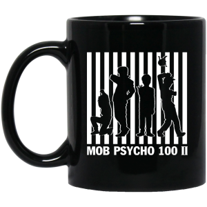 Mob Psycho 100 II Black Mug