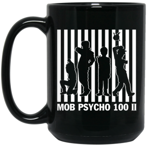 Mob Psycho 100 II Black Mug