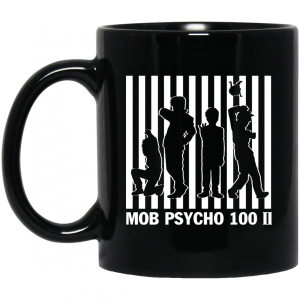 Mob Psycho 100 II Black Mug 3