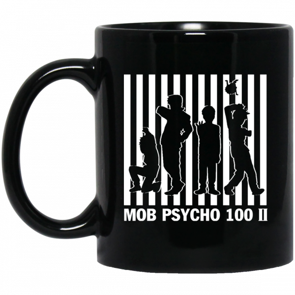 Mob Psycho 100 II Black Mug Mob Psycho 100 II Black Mug