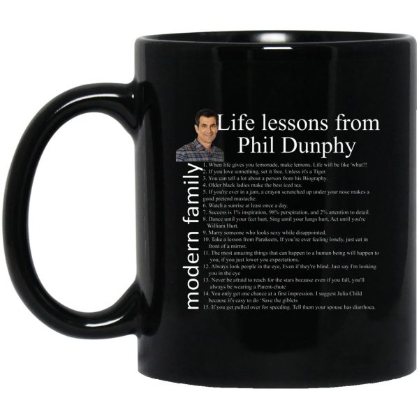 Modern Family Life Lessons From Phil Dunphy Mugs