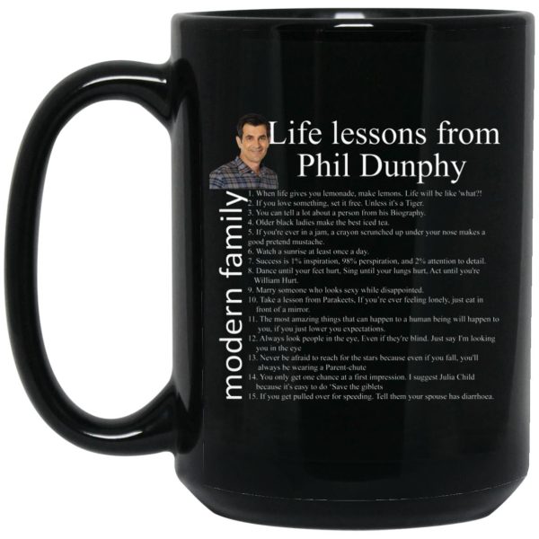 Modern Family Life Lessons From Phil Dunphy Mugs