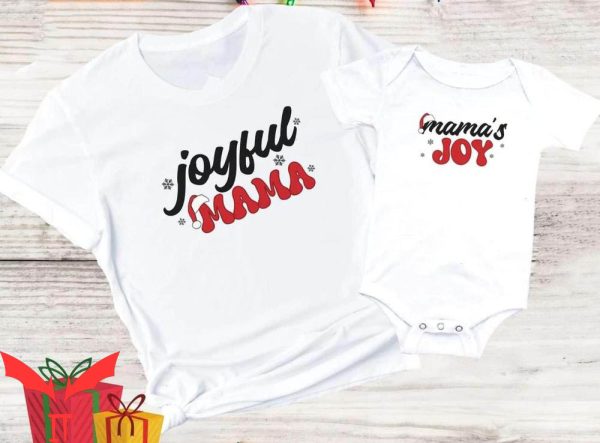 Mom And Mini T-Shirt Joyful Mama And Mama Joy