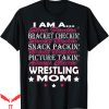 Mom Wrestling T-Shirt Cute I Am A Mama For