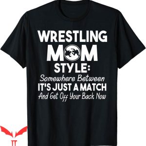 Mom Wrestling T-Shirt Style Funny Gift For