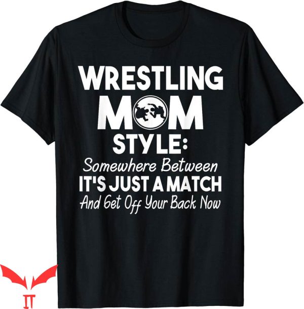Mom Wrestling T-Shirt Style Funny Gift For