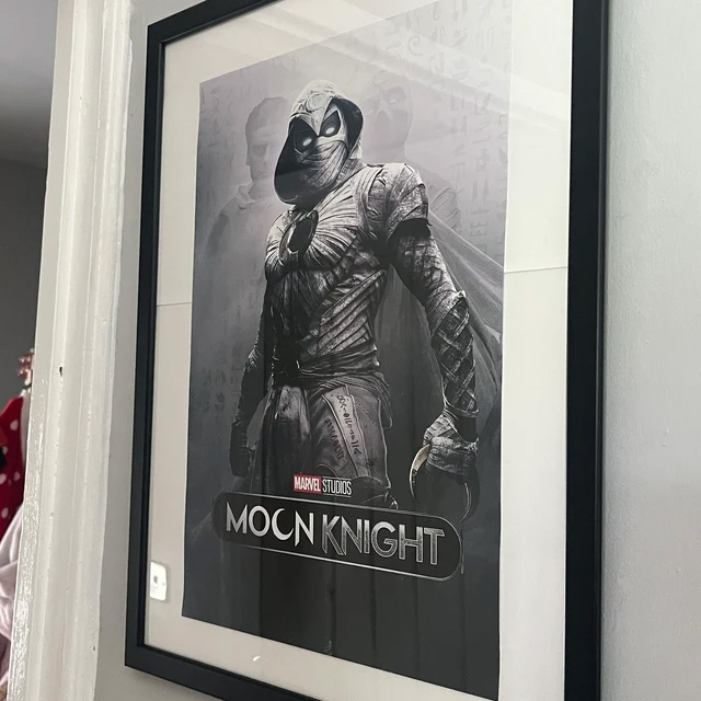 Moon Knight Print 2022 Wall Art Marvel Poster Moon Knight Print 2022 Wall Art Marvel Poster