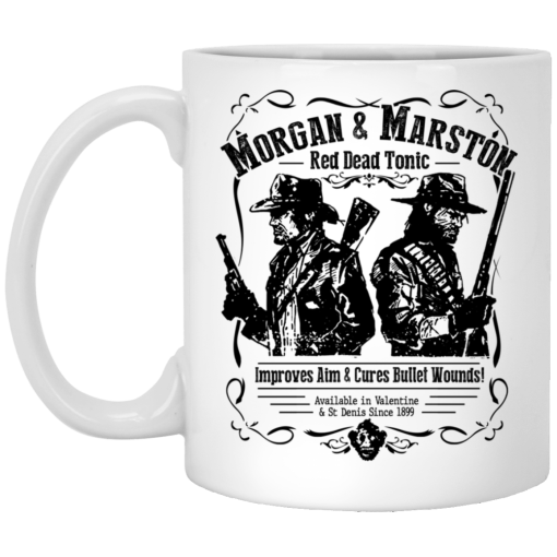 Morgan & Marston Red Dead Tonic Mug Morgan & Marston Red Dead Tonic Mug