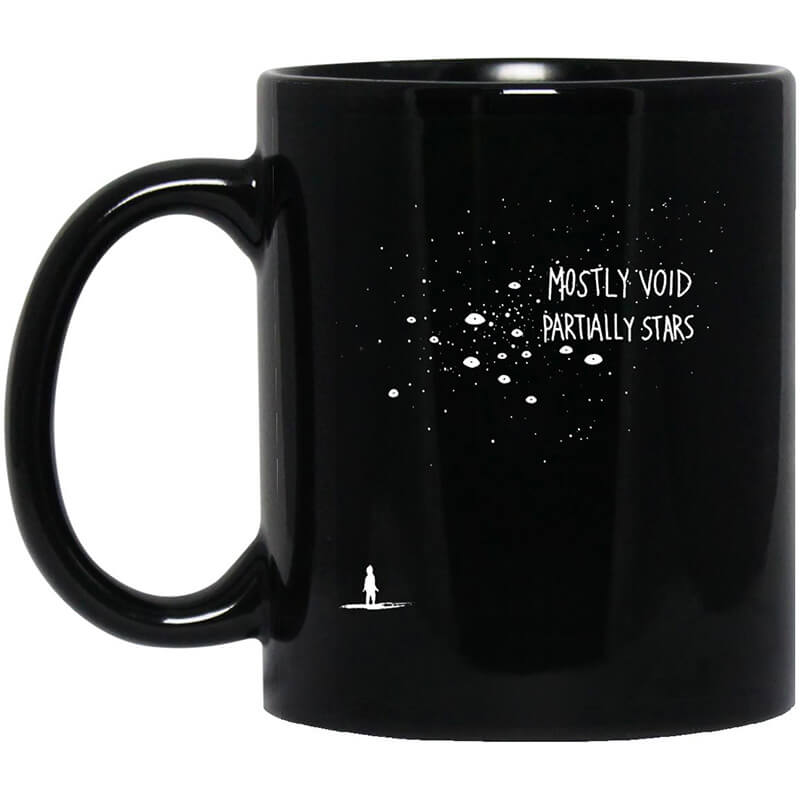 Mostly Void Partially Stars Mug Mostly Void Partially Stars Mug