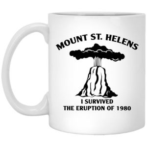 Mount St. Helens I Survived The Eruption Of 1980 Mug