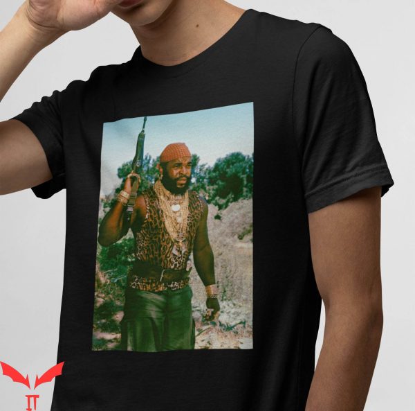 Mr T-Shirt Mr T Savage 80s Rapper Rap Nostalgia Movie