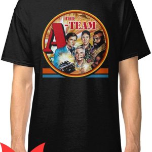 Mr T-Shirt The A Team 80s TV Series Clubber Quote Vintage
