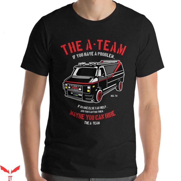 Mr T-Shirt The A-Team Funny Retro TV Fathers Day LWO