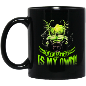 My Destiny Is My Own Black Mug