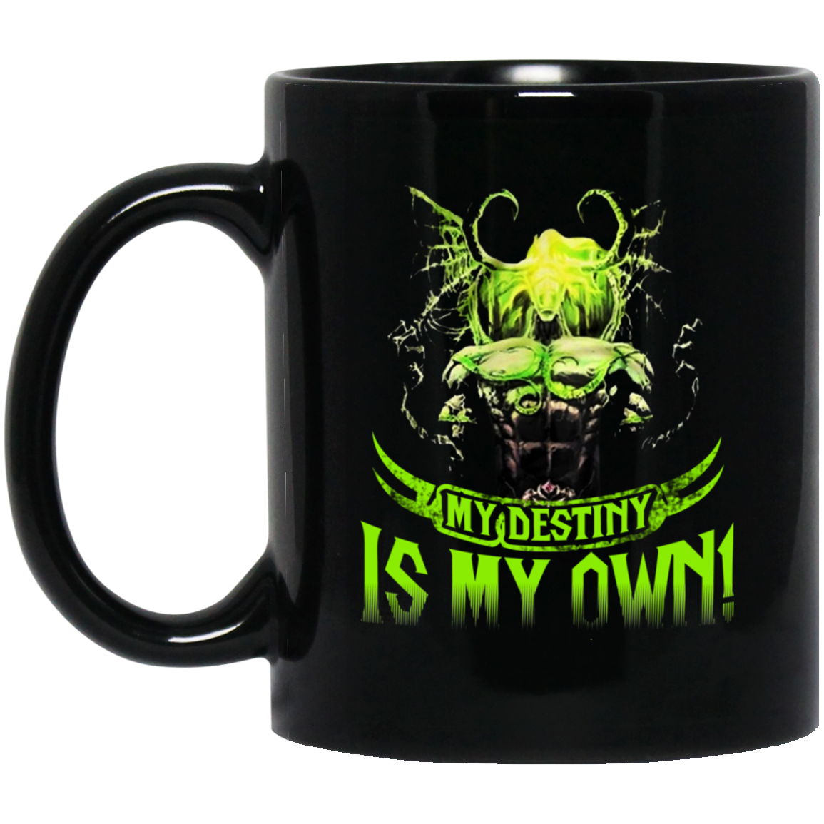 My Destiny Is My Own Black Mug My Destiny Is My Own Black Mug