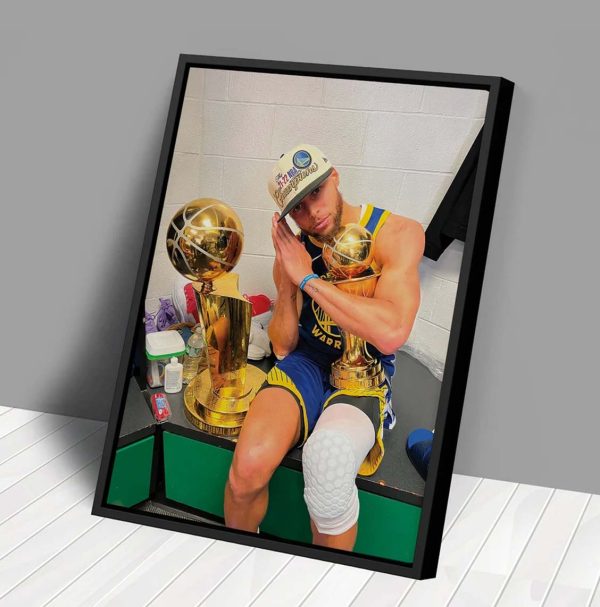 NBA Champions Stephen Curry Poster