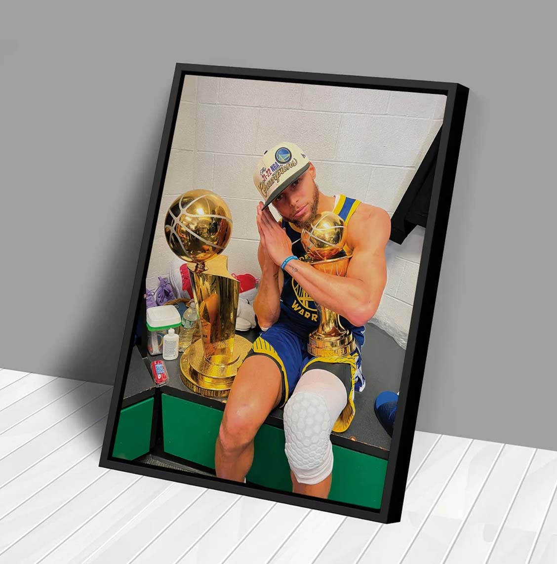 NBA Champions Stephen Curry Poster NBA Champions Stephen Curry Poster