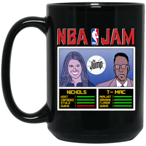 NBA Jam The Jump Nichols TMac Mug