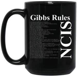NCIS Gibbs Rules Mug 2