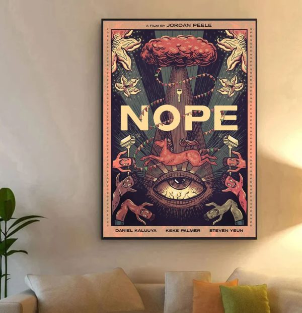 NOPE 2022 Jordan Peele Movie Best Poster