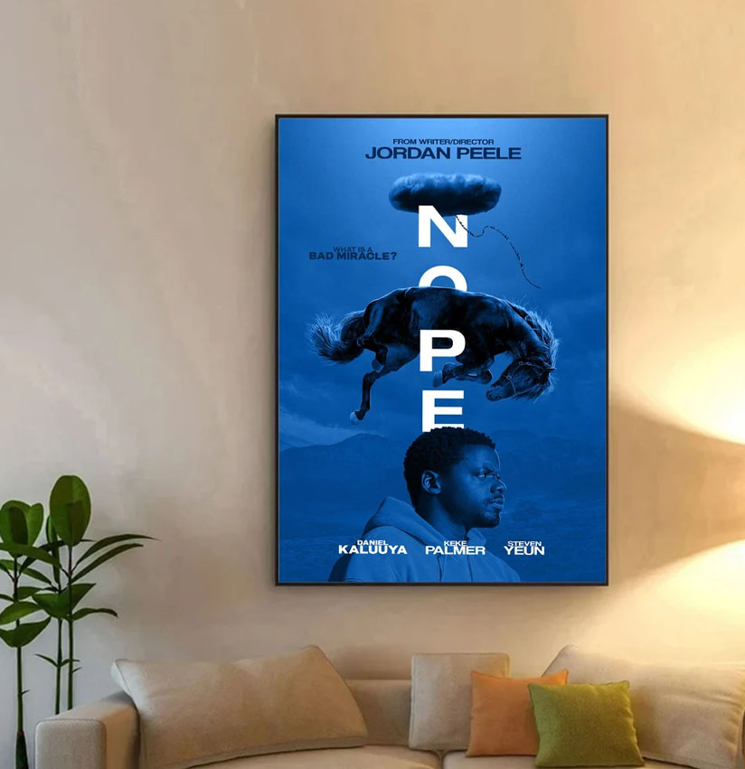 NOPE Jordan Peele Movie Nope 2022 Best Poster NOPE Jordan Peele Movie Nope 2022 Best Poster