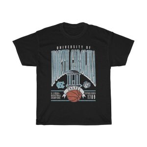 Ncaa Basketball University Of North Carolina Vintage T-shirt – Apparel, Mug, Home Decor – Perfect Gift For Everyone