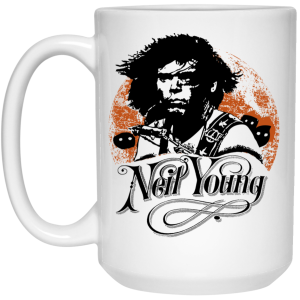 Neil Young Canadian Rocker Mug