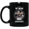 Never Underestimate A Woman Who Loves Criminal Minds And Was Born In January Mug