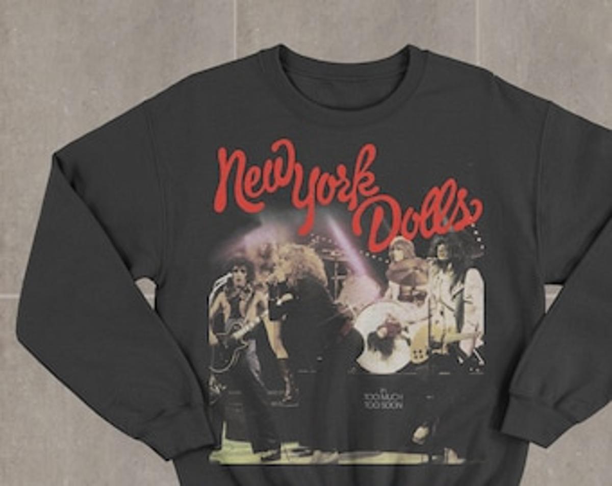 New York Dolls Too Much Too Soon Graphic Unisex Sweatshirt - Apparel, Mug, Home Decor - Perfect Gift For Everyone New York Dolls Too Much Too Soon Graphic Unisex Sweatshirt - Apparel, Mug, Home Decor - Perfect Gift For Everyone